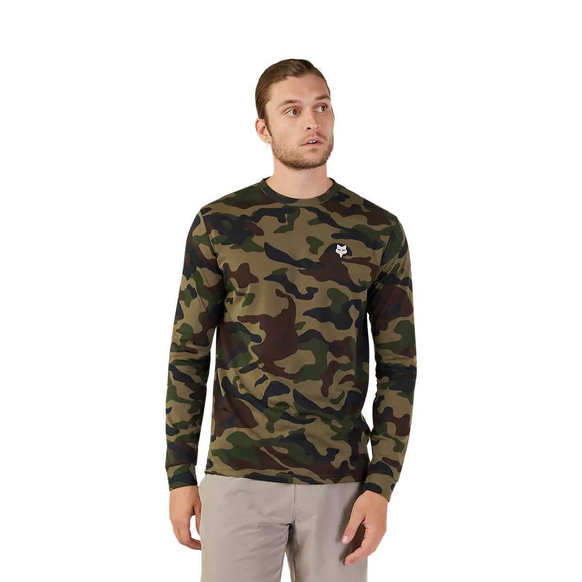 Fox Racing - Fox Head LS Tech Tee Camo-Green Camo (31681-031)