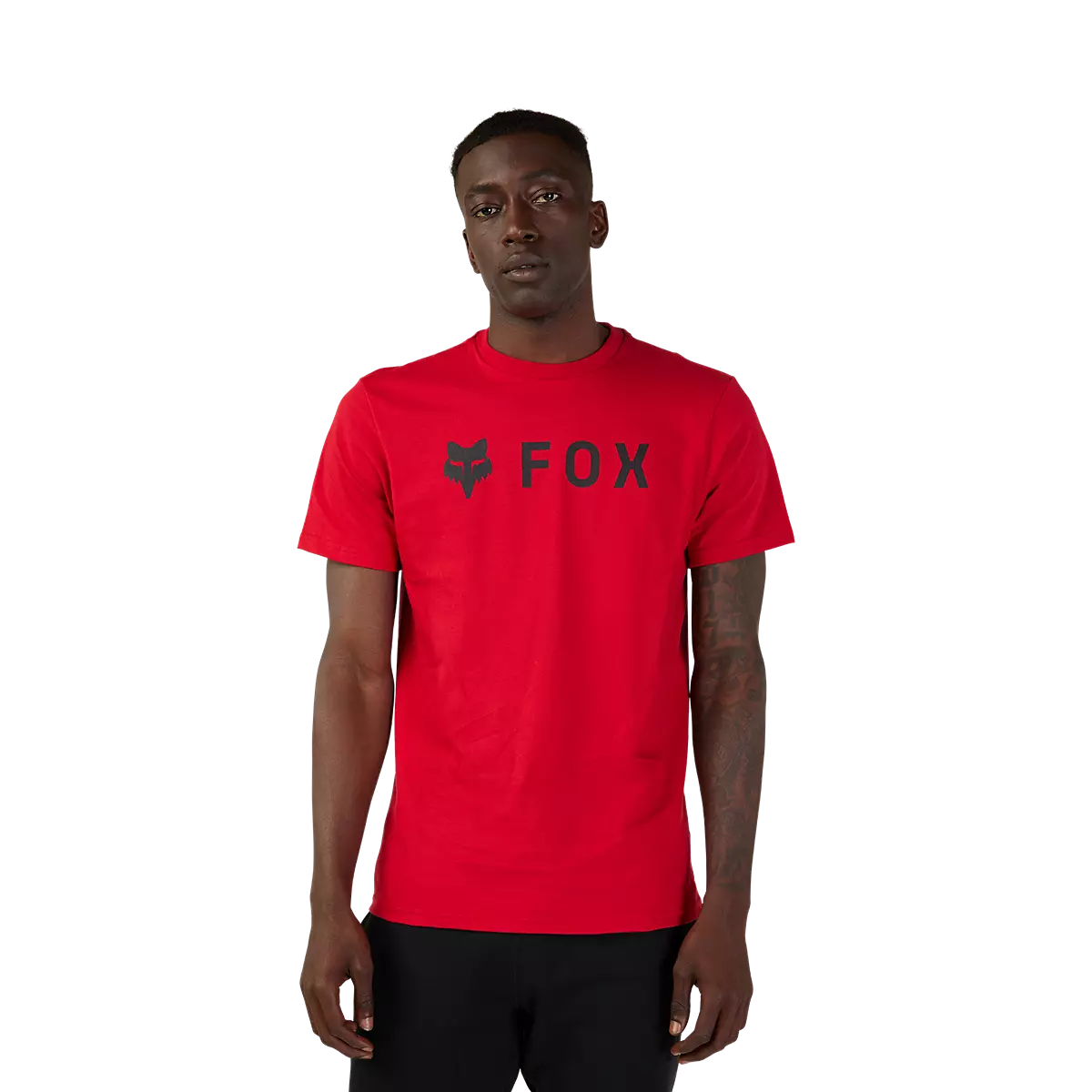 Fox Racing - Absolute SS Prem Tee-Flame Red (31730-122)