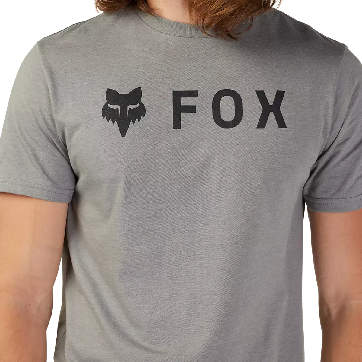Fox Racing - Absolute SS Prem Tee-Heather Graphite (31730-185)