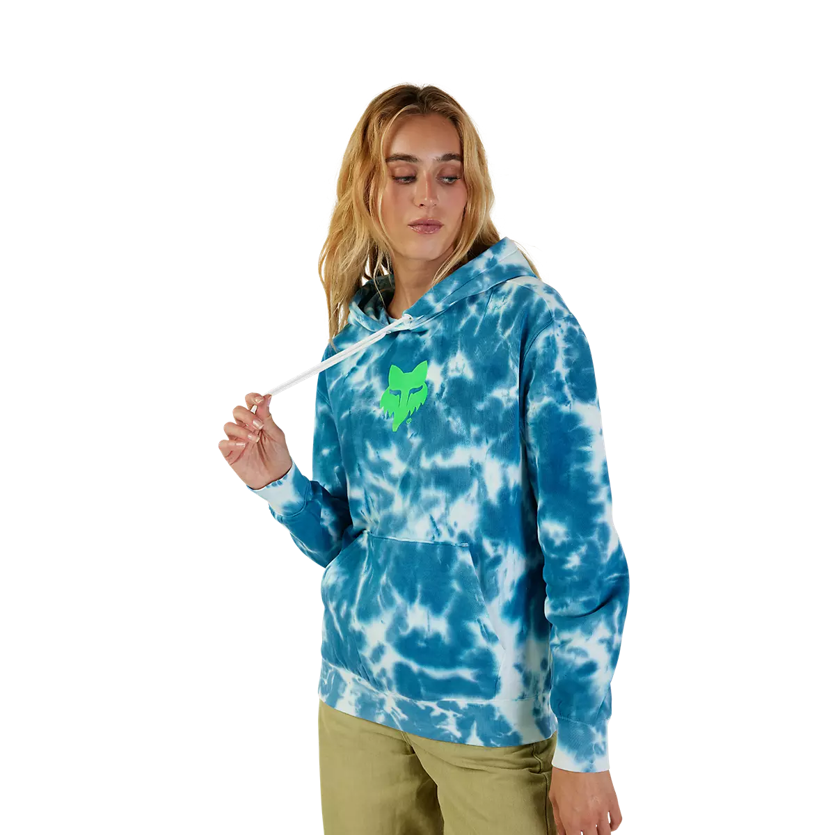 Fox Racing - Womens Atlas Fleece Po-Blue/White (31746-025)