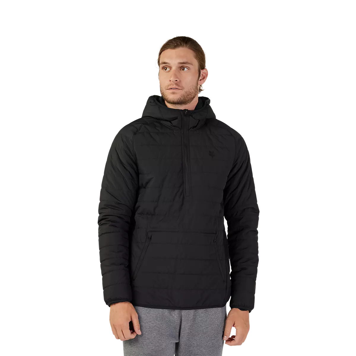 Fox Racing - Howell Hooded Puffy Anorak (31822)-Black (31822-001)