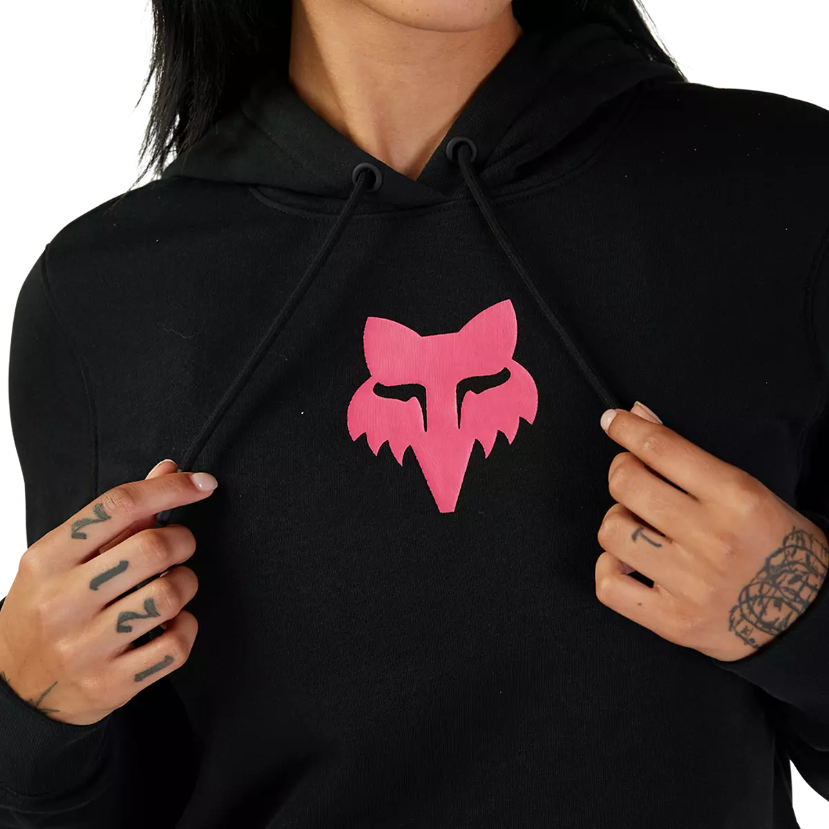 Fox Racing - Womens Fox Head Fleece Po-Black/Pink (31829-285)
