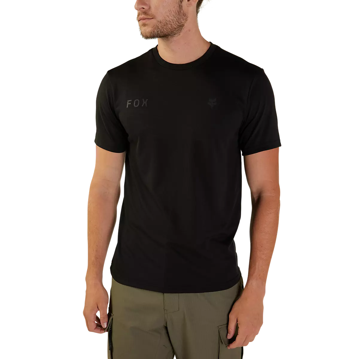 Fox Racing - Wordmark SS Tech Tee-Black (31890-001)
