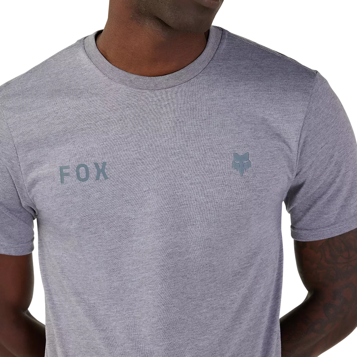 Fox Racing - Wordmark SS Tech Tee-Heather Graphite (31890-185)