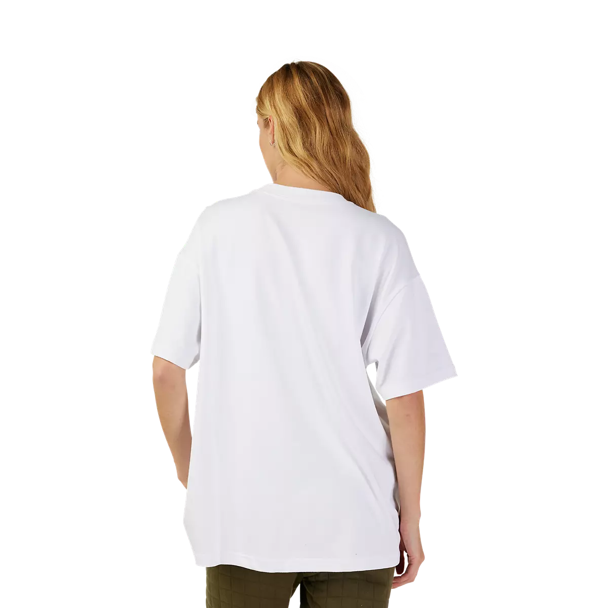 Fox Racing - Womens Wordmark Os SS Tee-White (31982-008)