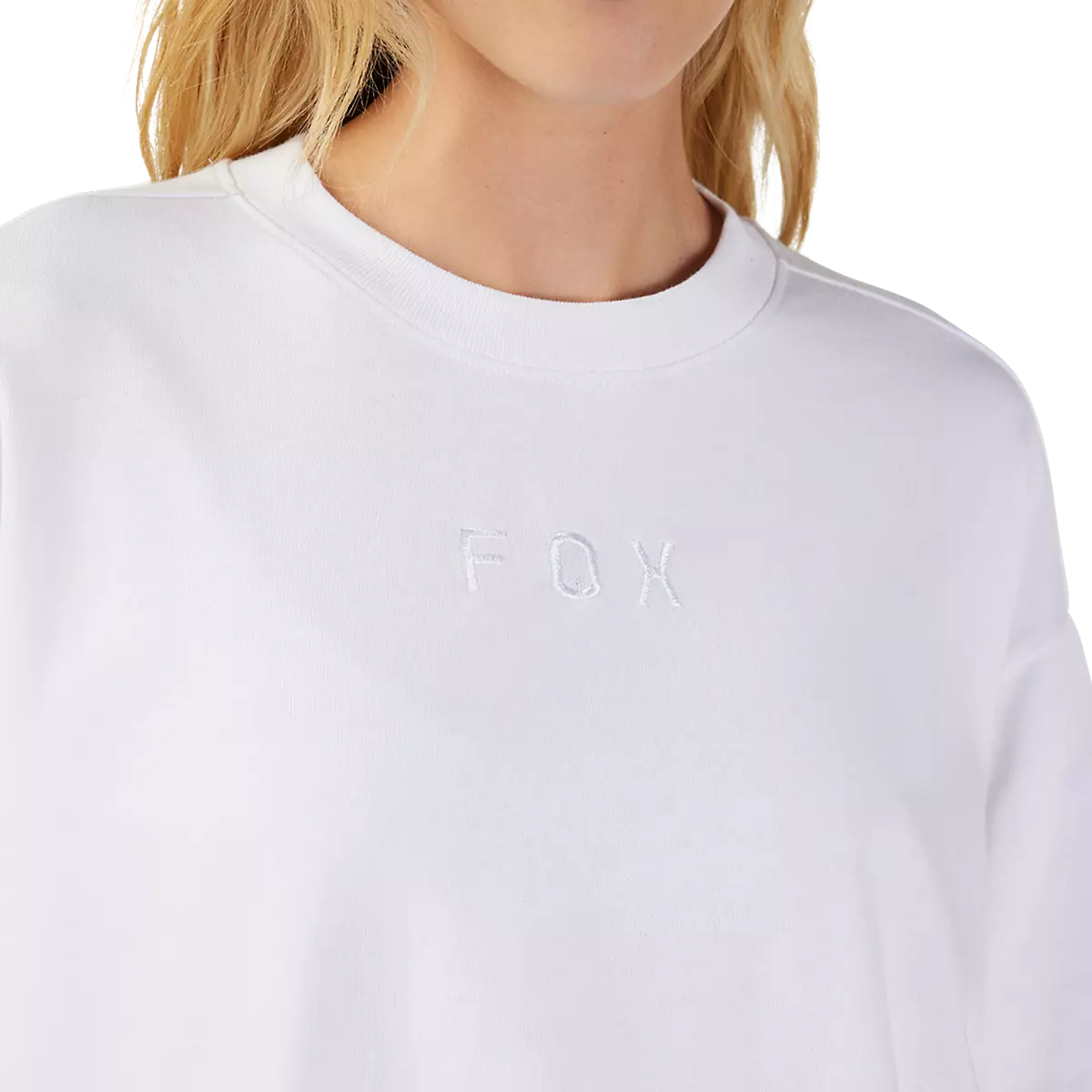 Fox Racing - Womens Wordmark Os SS Tee-White (31982-008)