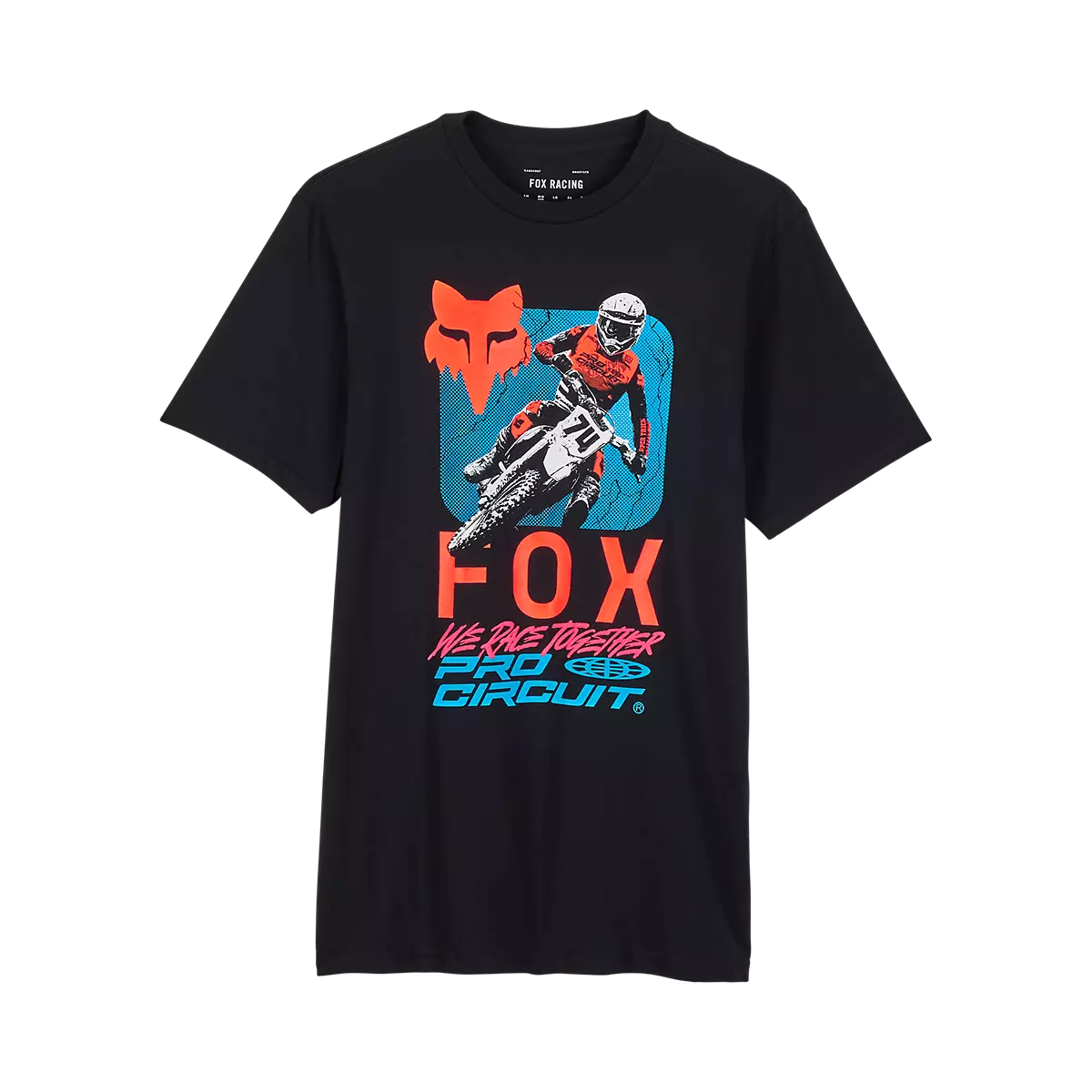 Fox Racing - Fox X Pro Circuit Prem Short Sleeve Tee-Black (32001-001)