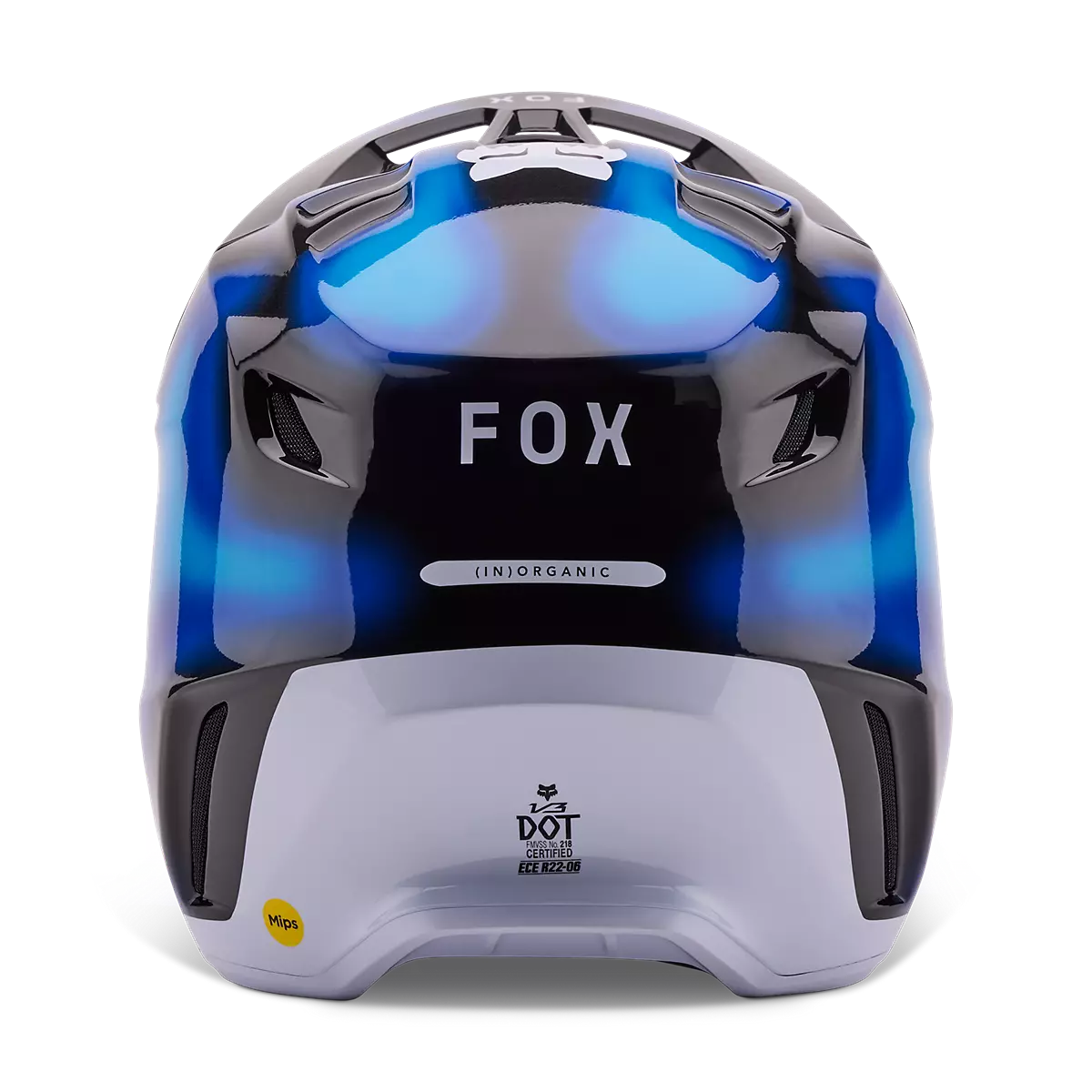 Fox Racing - V3 Volatile Helmet-Black/Blue (32009-013)