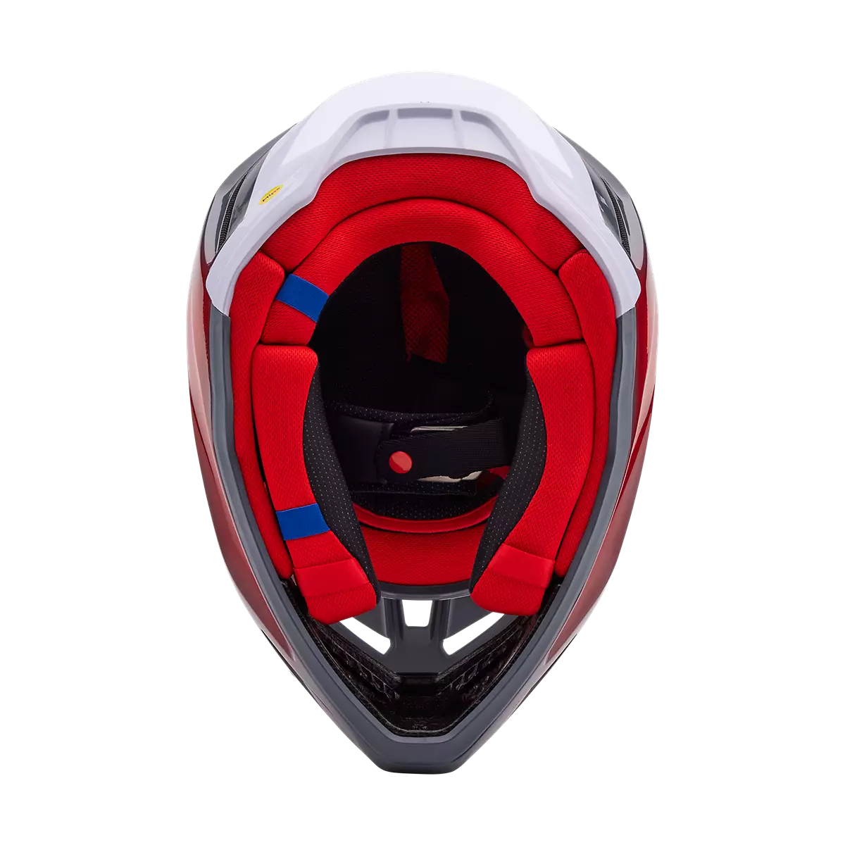 Fox Racing - V3 Volatile Helmet-Grey/Red (32009-037)