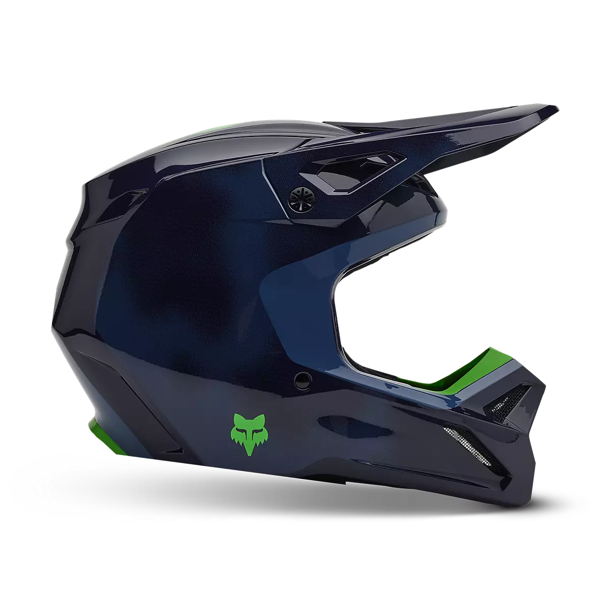 Fox Racing - Youth V1 Taunt Helmet-Navy (32018-007)