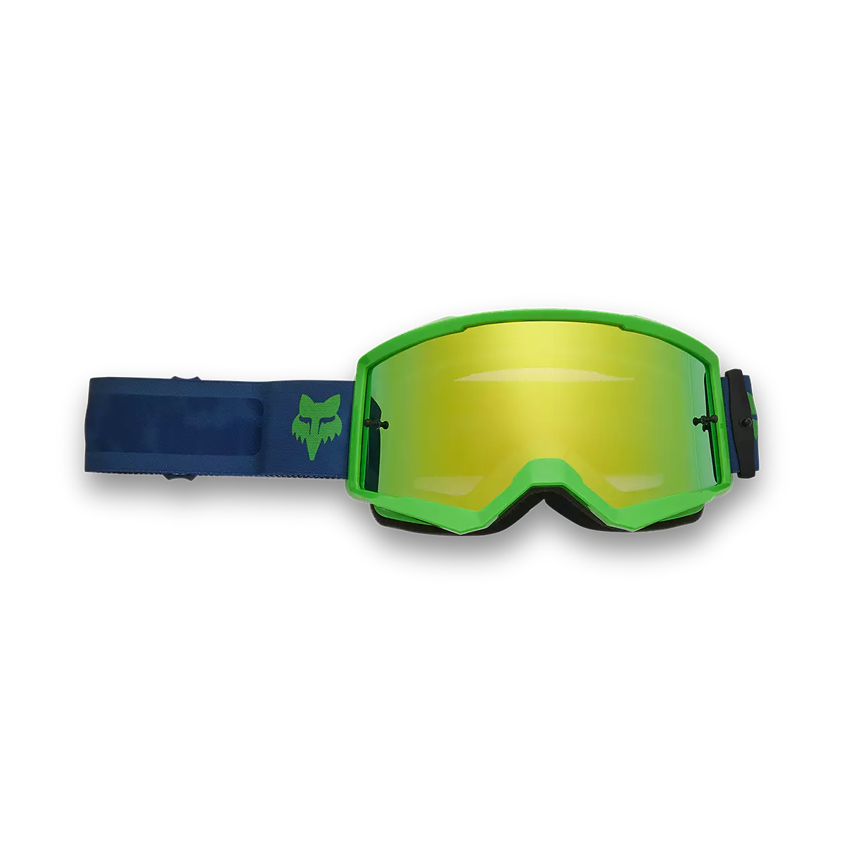 Fox Racing - Main Taunt Mirrored Lens Goggles-Navy (32024-007)