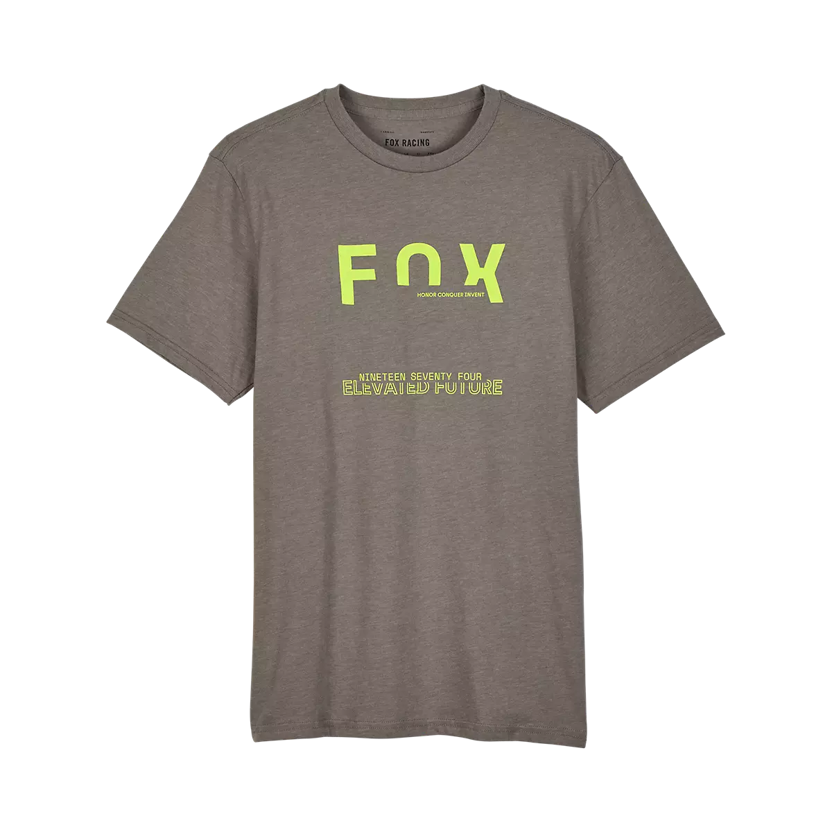 Fox Racing - Intrude Prem Short Sleeve Tee-Heather Graphite (32065-185)