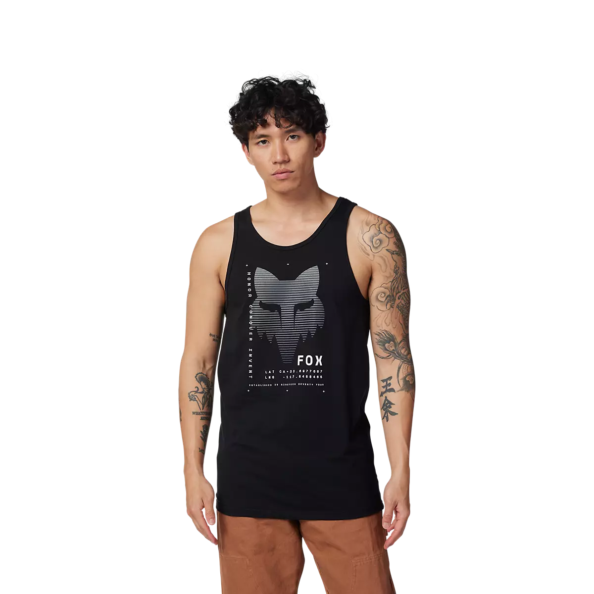 Fox Racing - Dispute Prem Tank-Black (32094-001)