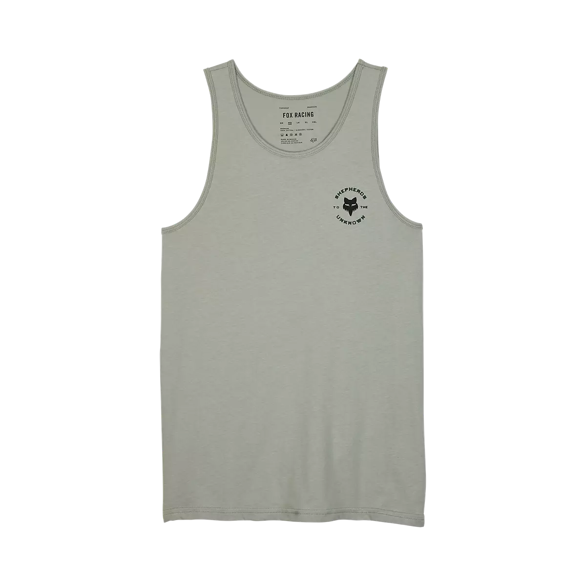 Fox Racing - Plague Prem Tank-Grey Vintage (32096-447)