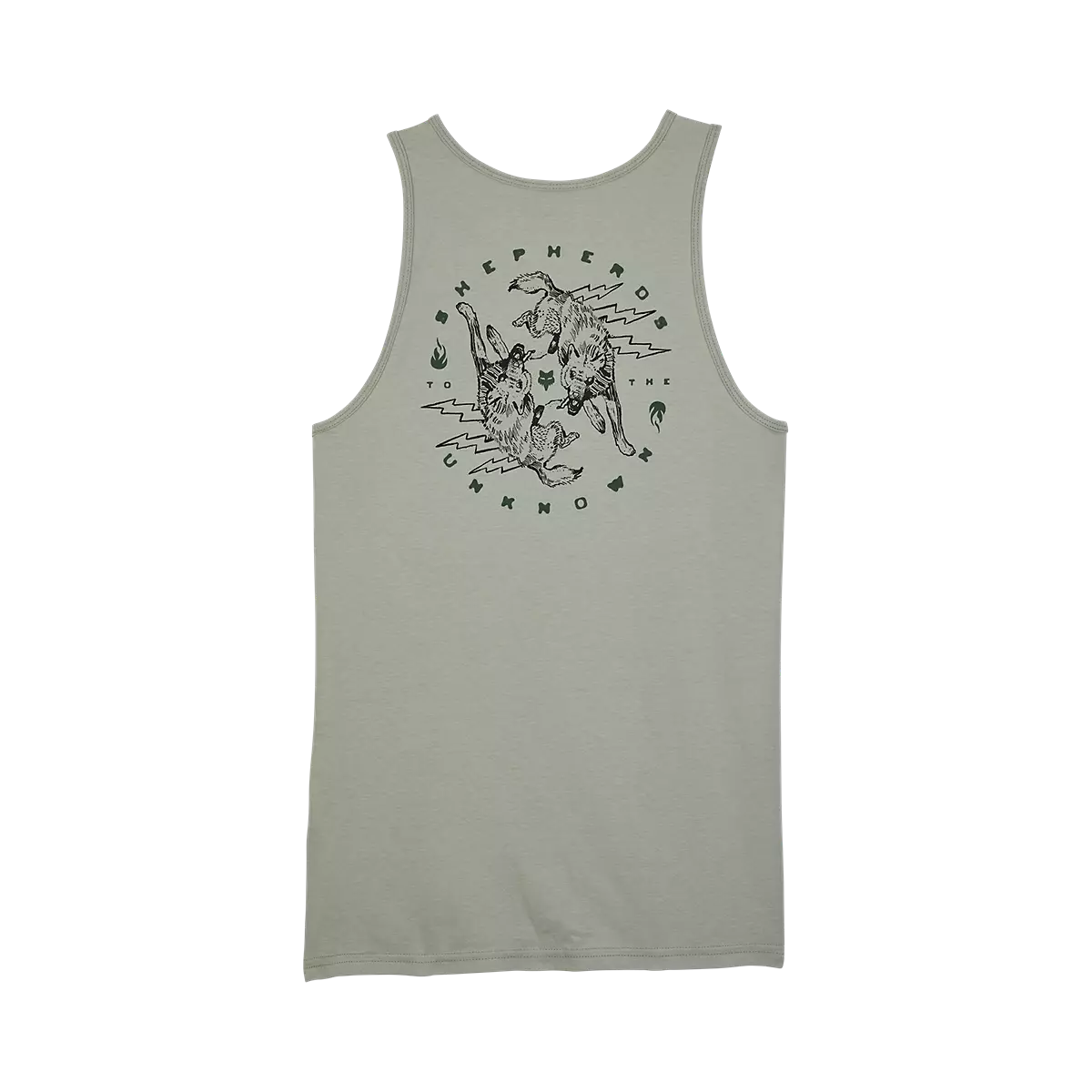 Fox Racing - Plague Prem Tank-Grey Vintage (32096-447)