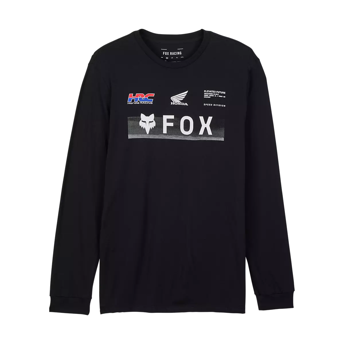 Fox Racing - Fox X Honda Prem Long Sleeve Tee-Black (32099-001)