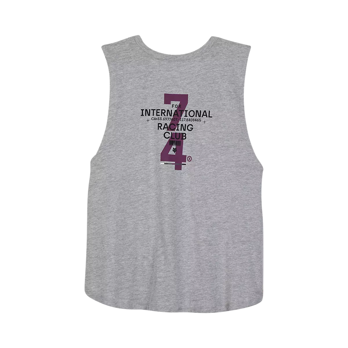 Fox Racing - Women's Numerical Biker Tank-Light Heather (32163-184)