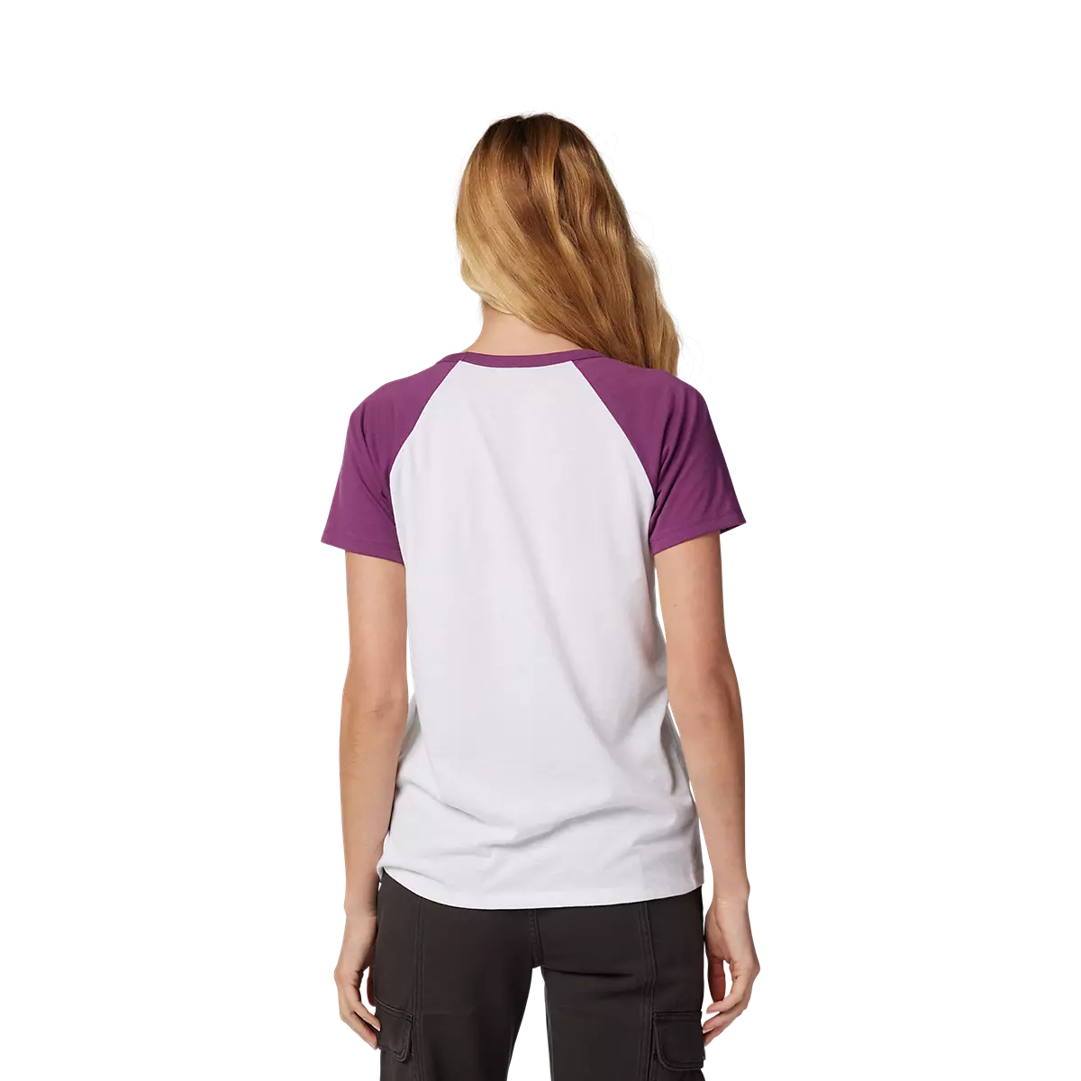 Fox Racing - Women's Next Level Short Sleeve Raglan Tee-White (32171-008)