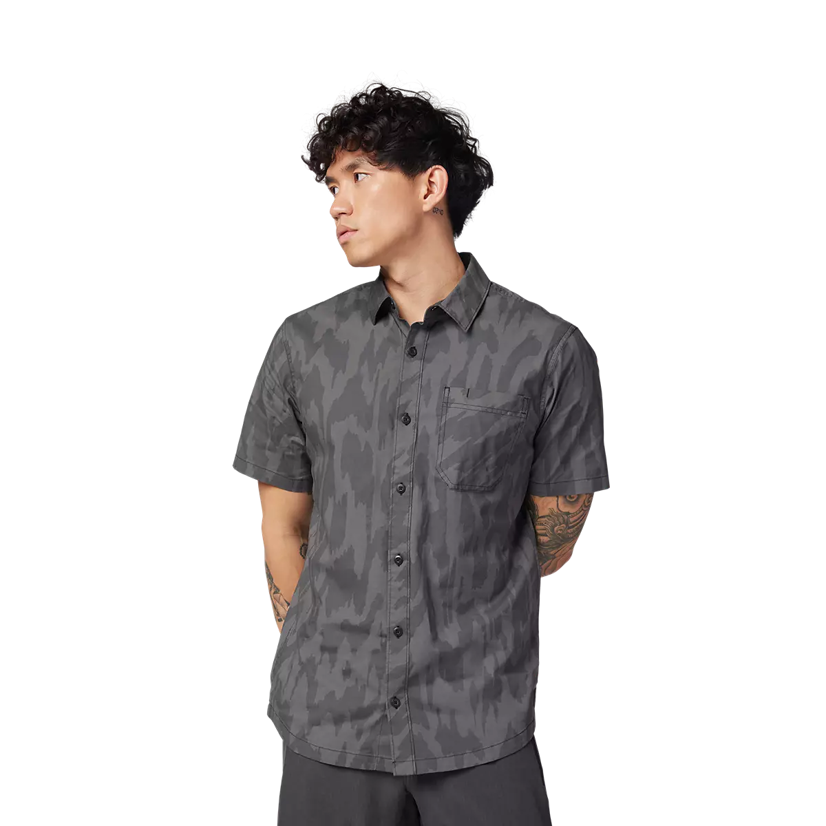 Fox Racing - Swarmer Short Sleeve Woven-Black (32327-001)