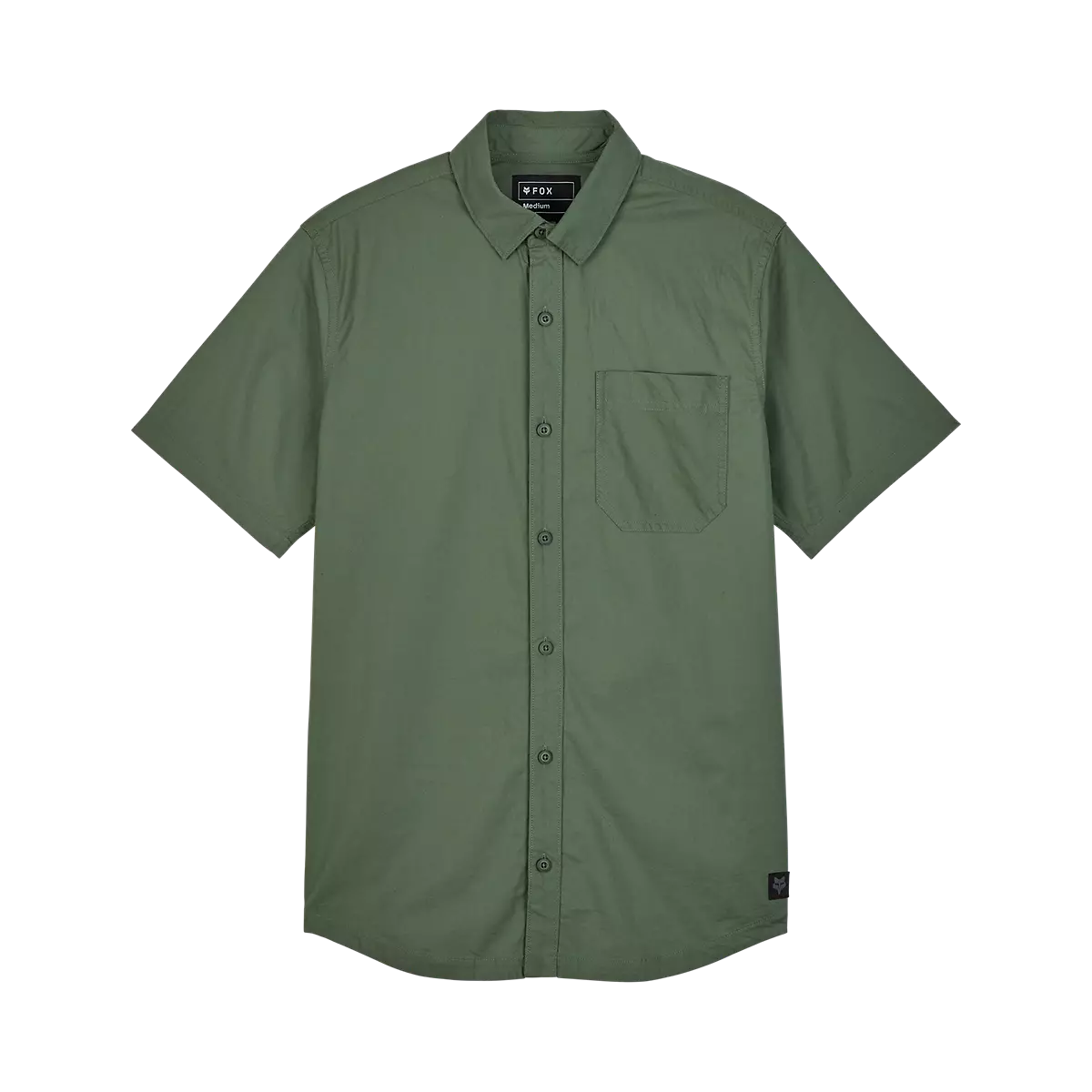 Fox Racing - Roger Short Sleeve Woven-Hunter Green (32328-041)