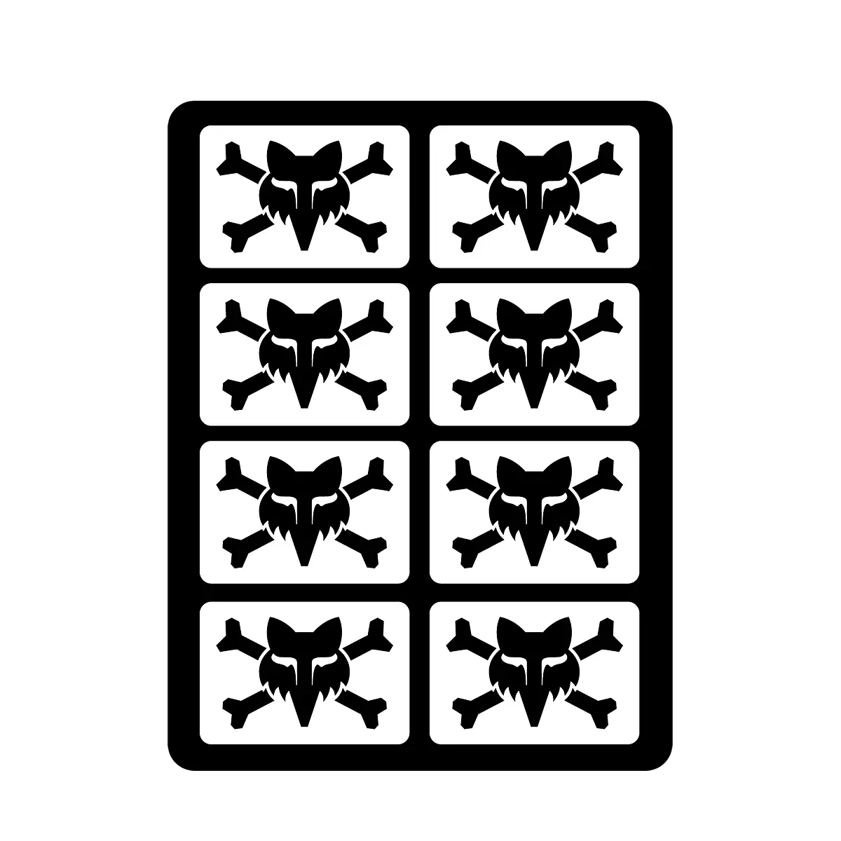 Fox Racing - Victory Logo Pack-White (32532-008)