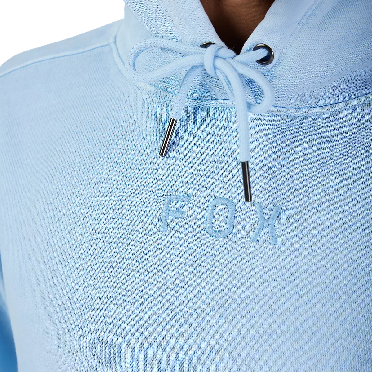 Fox Racing - Womens Wordmark Oversized Pullover Hoodie-Cashmere Blue (32830-381)