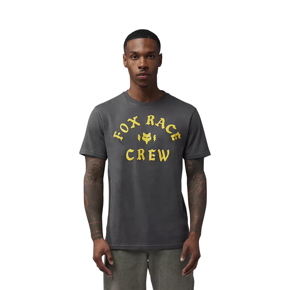Fox Racing - Race Crew Premium Tee-Dark Shadow (32855-330)