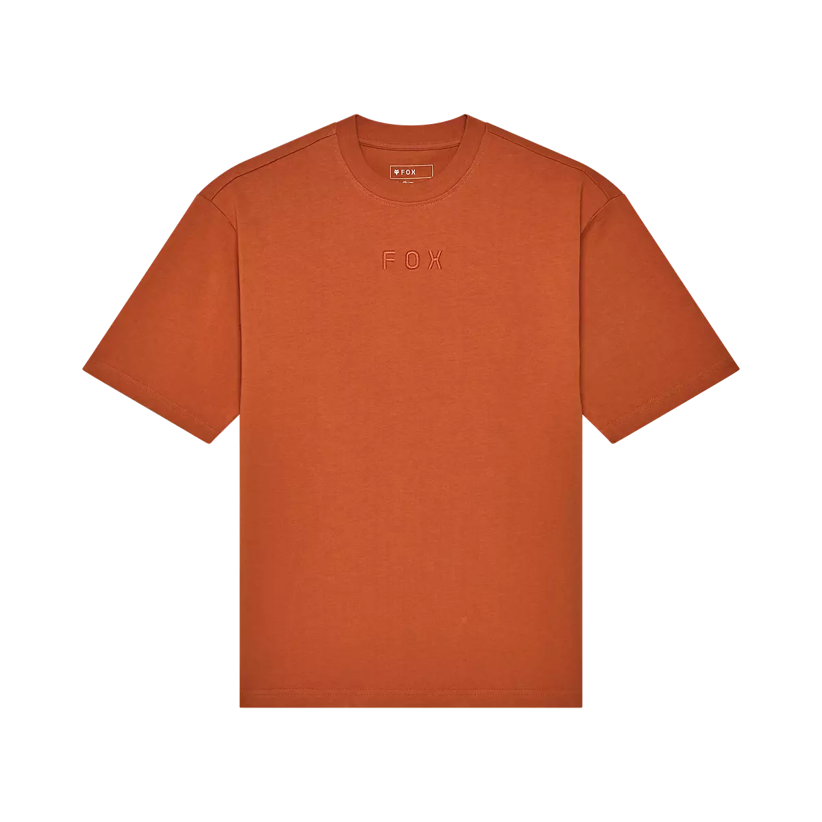 Fox Racing - Wordmark Oversized Tee-Chocolate (32874-233)