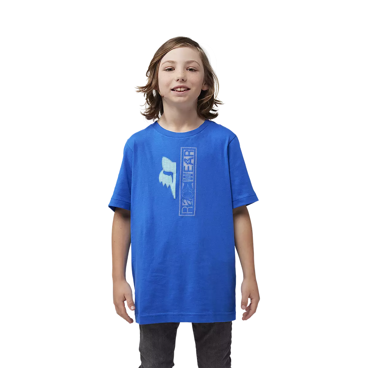 Fox Racing - Youth Throttle Tee-Blue (32890-002)