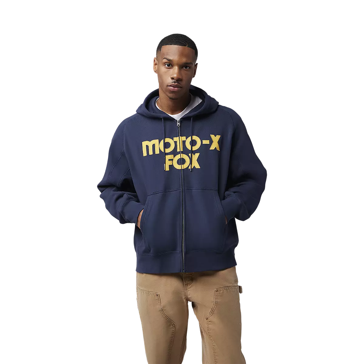 Fox Racing - Moto-X Oversized Zip Hoodie-Midnight (32906-329)