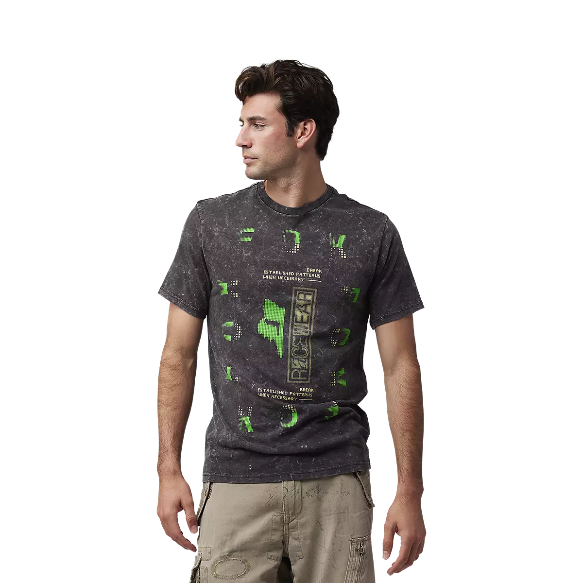 Fox Racing - Throttle Premium Tee-Black (32928-001)