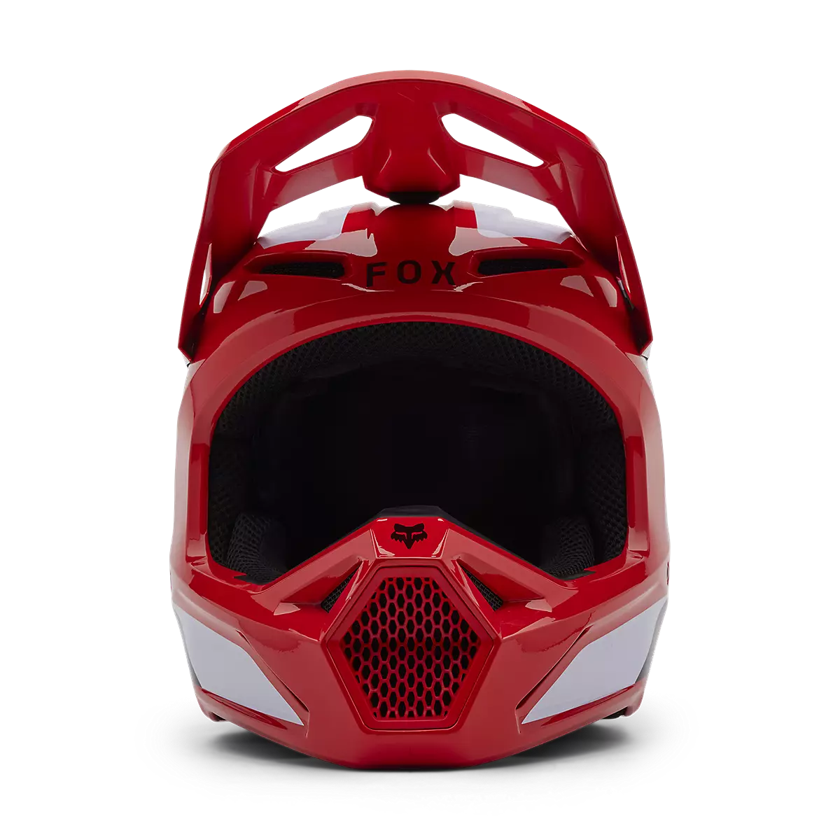 Fox Racing - V1 Lean Helmet-Flo Red (32999-110)