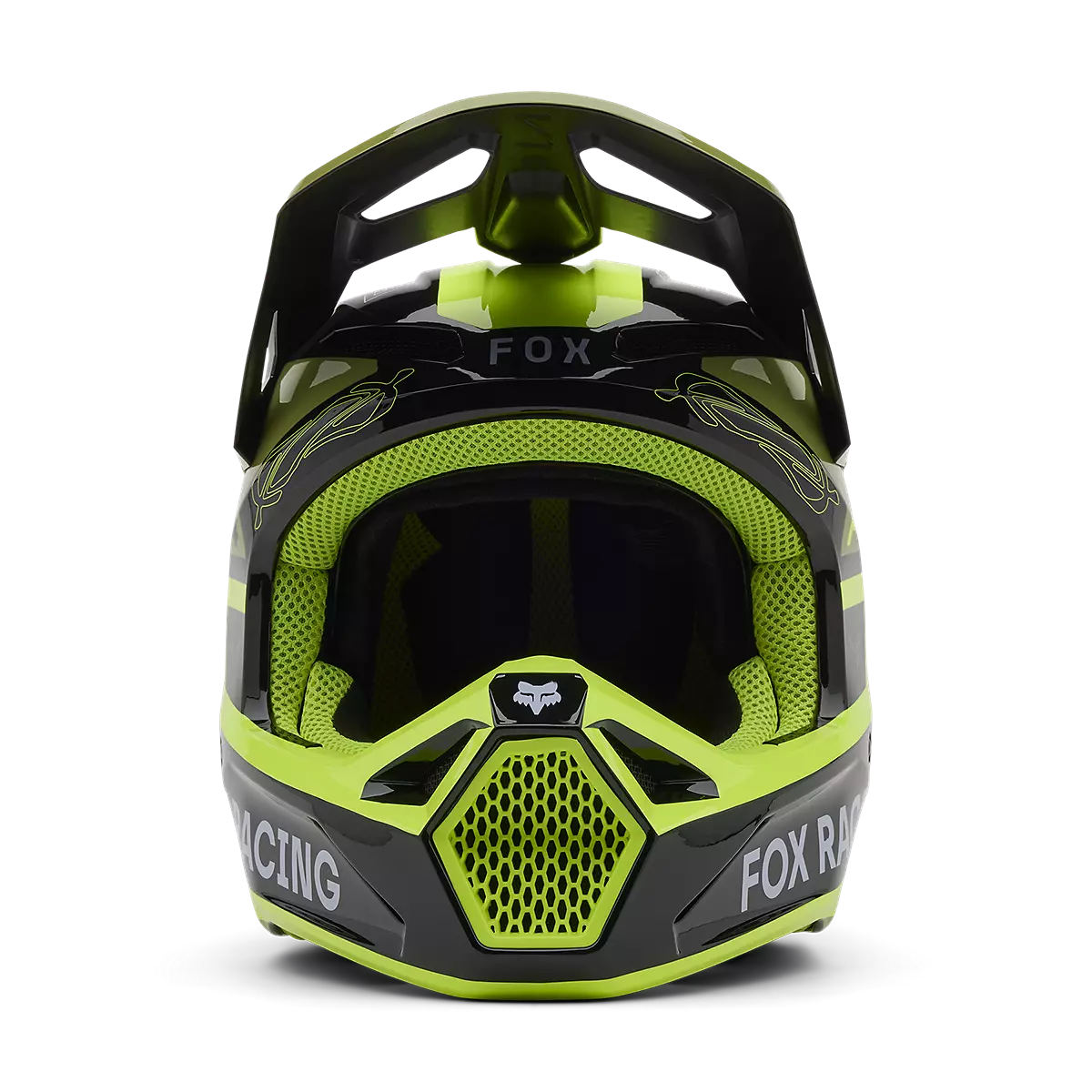 Fox Racing - V1 Race Spec Helmet-Pale Green (33000-275)