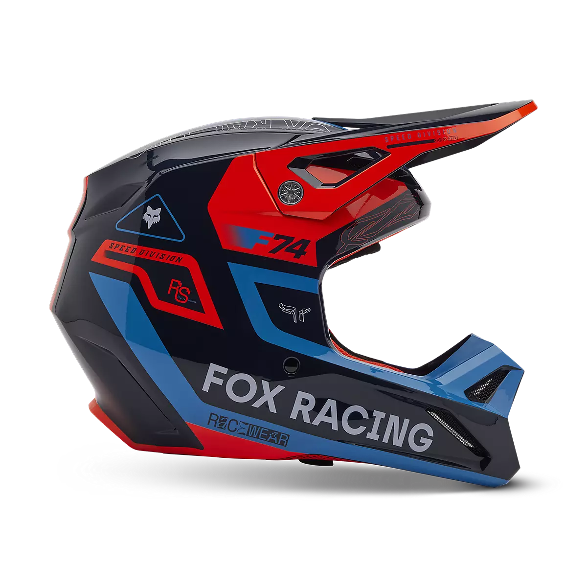 Fox Racing - V1 Race Spec Helmet-Midnight (33000-329)
