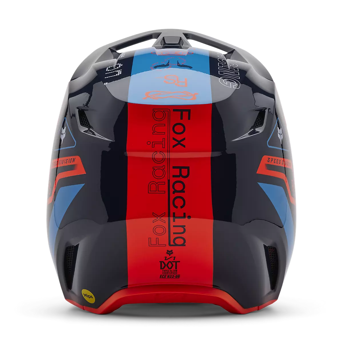 Fox Racing - V1 Race Spec Helmet-Midnight (33000-329)