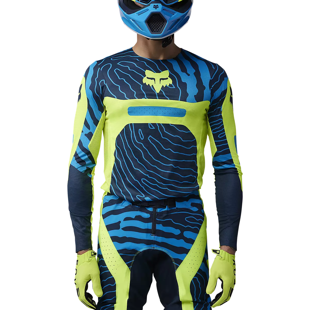 Fox Racing - Flexair Impression Jersey-Flo Yellow (33002-130)