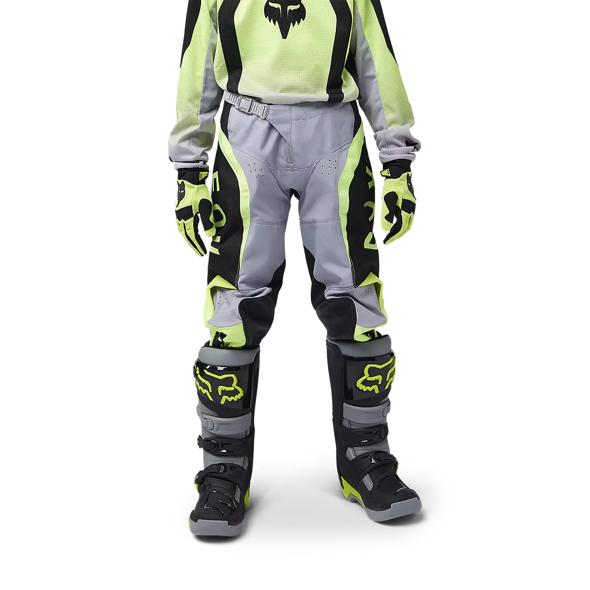Fox Racing - Youth 180 Lean Pants-Flo Yellow (33058-130)