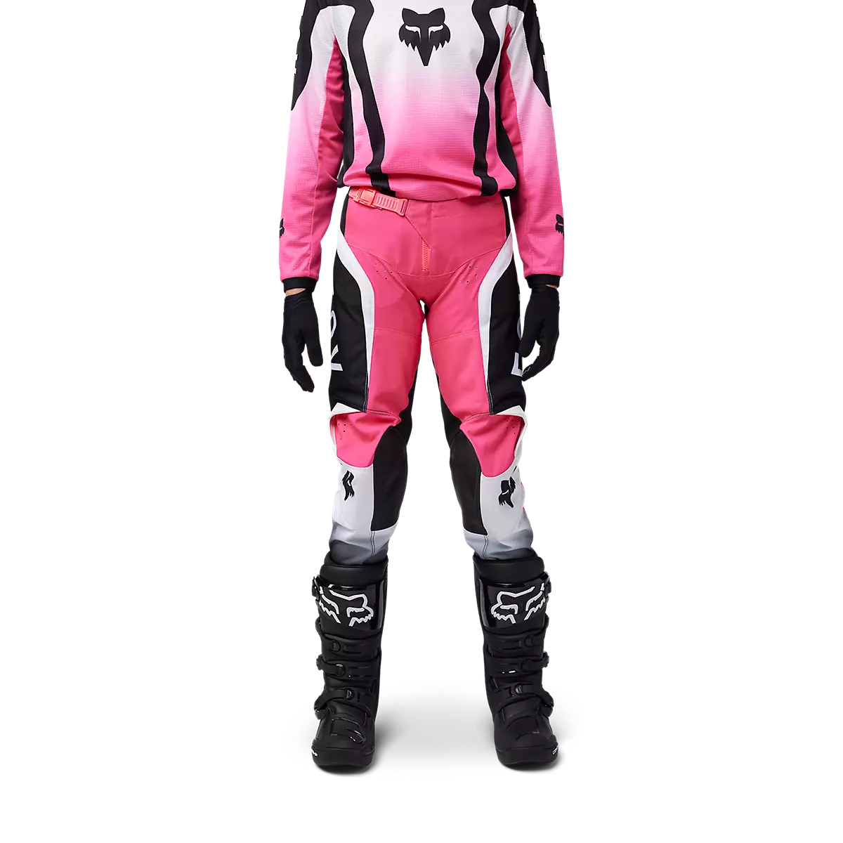 Fox Racing - Youth Girls 180 Lean Pants-Black/Pink (33062-285)