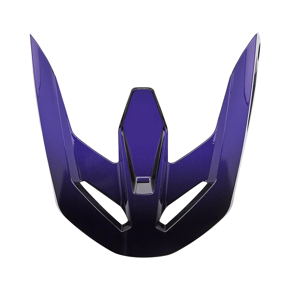 Fox Racing - V1  Helmet Visor - Interfere-Black/Blue (33075-013)