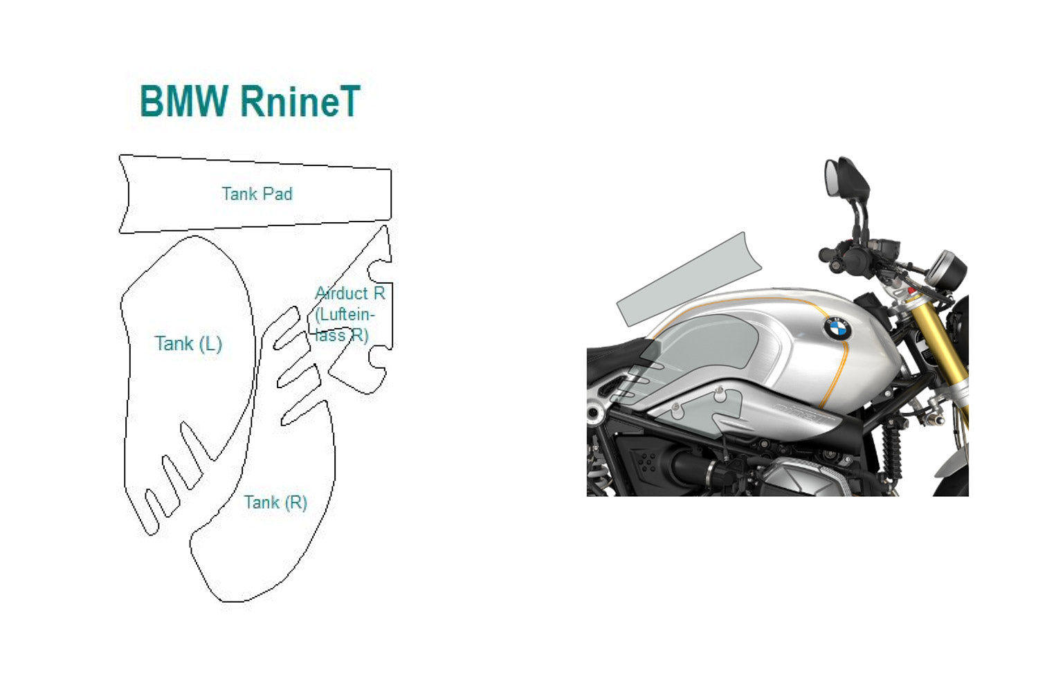 PremiumShield - Tank Protection for R nineT