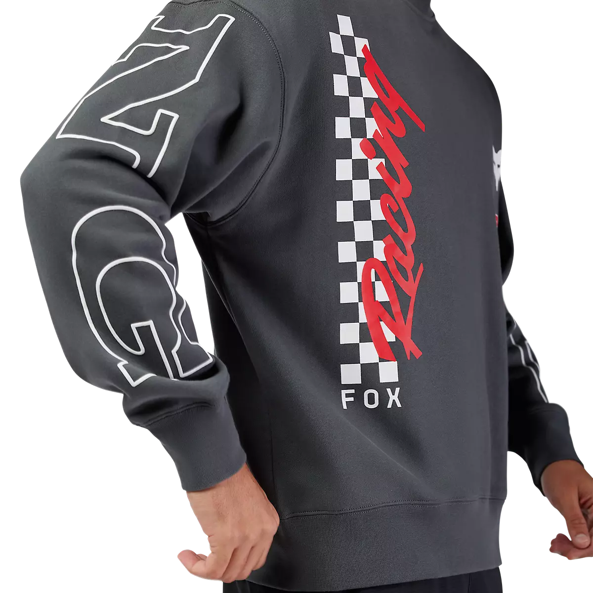 Fox Racing - Honda Oversized Crew Sweater-Dark Shadow (33374-330)