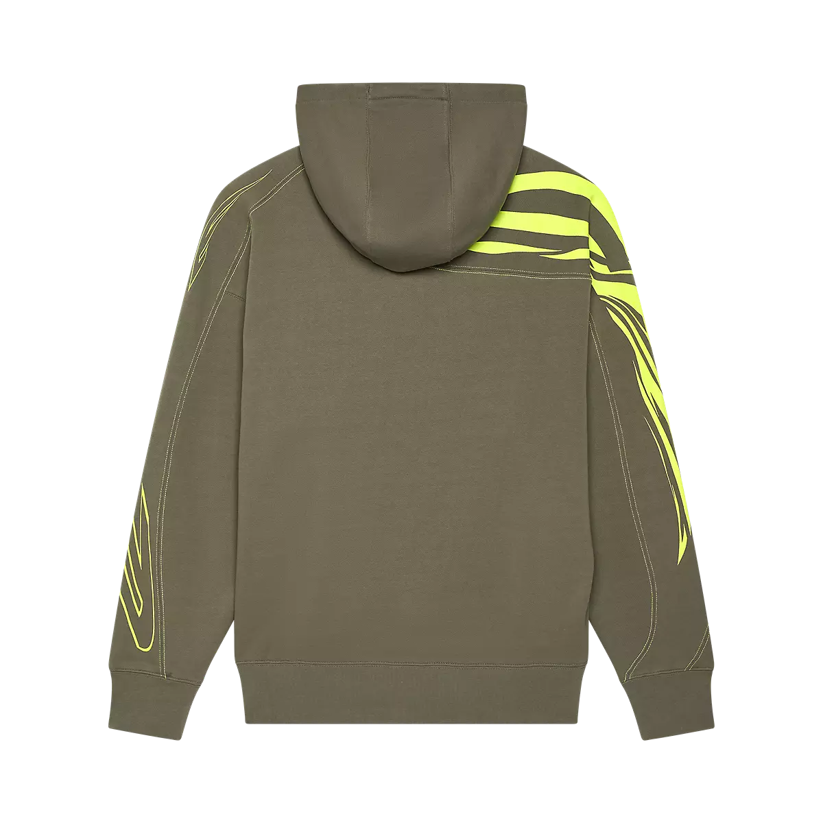 Fox Racing - Elevated Oversized Pullover Hoodie-Military (33378-373)