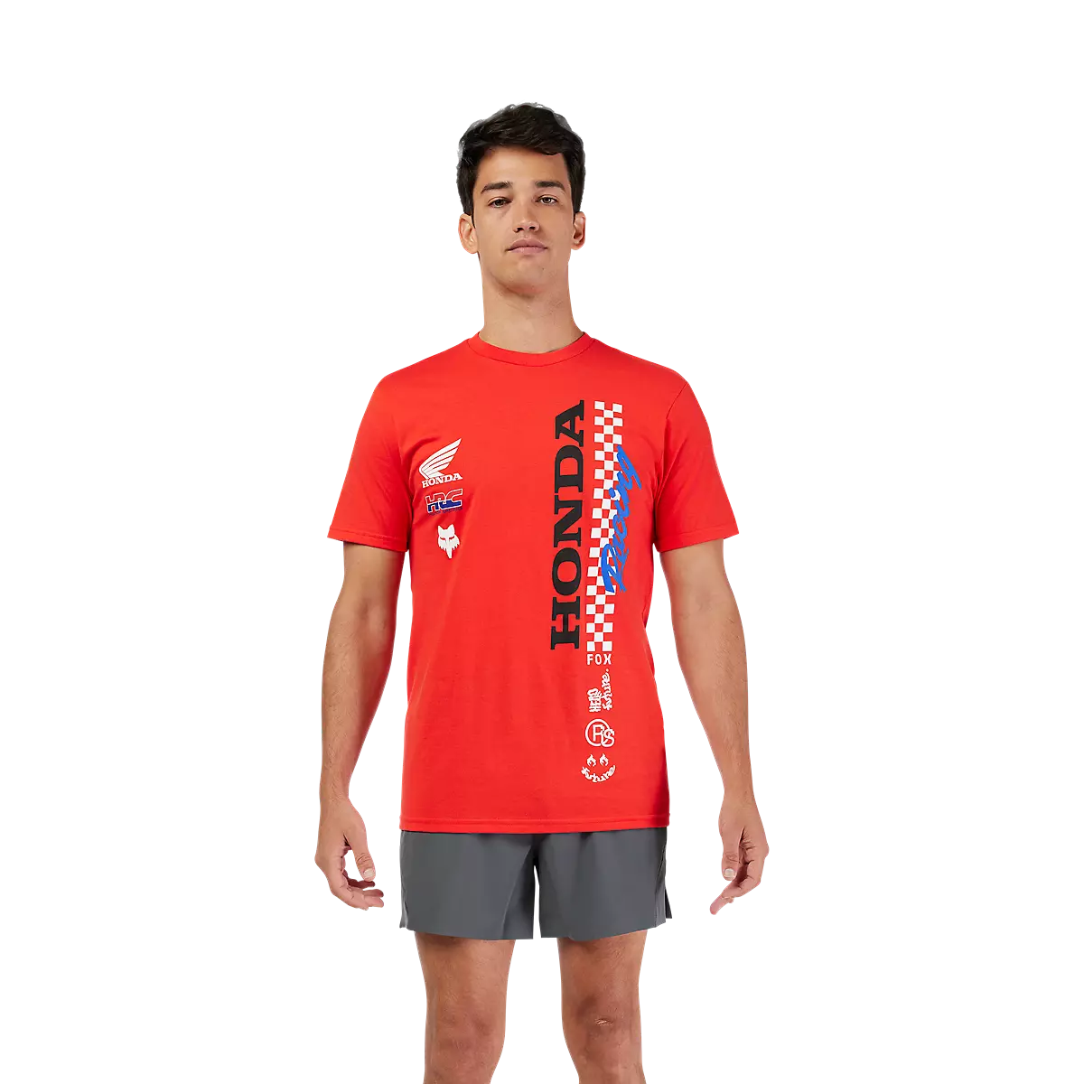 Fox Racing - Honda Short Sleeve Tee-Red (33422-003)