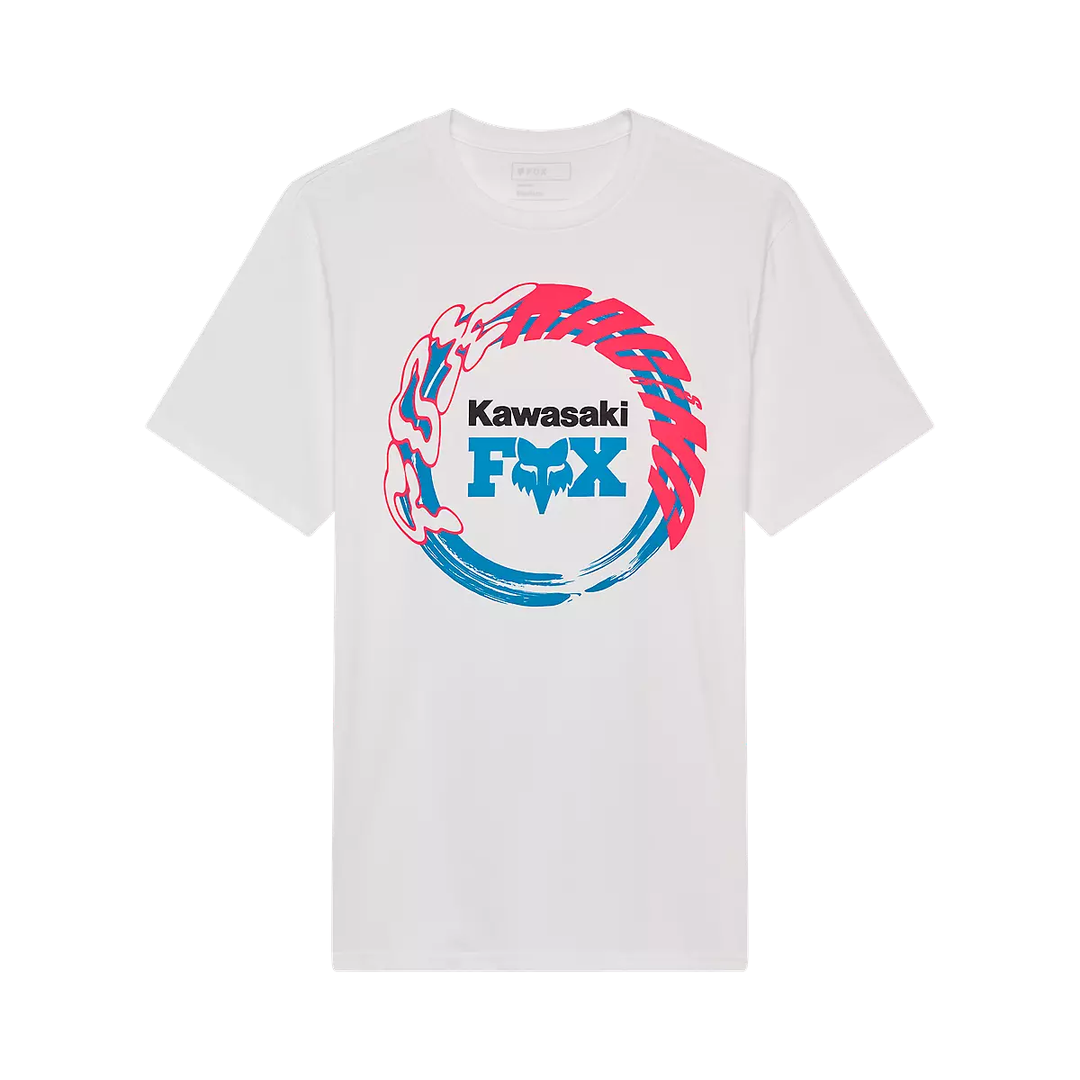 Fox Racing - Kawasaki Short Sleeve Tee-Optic White (33424-190)