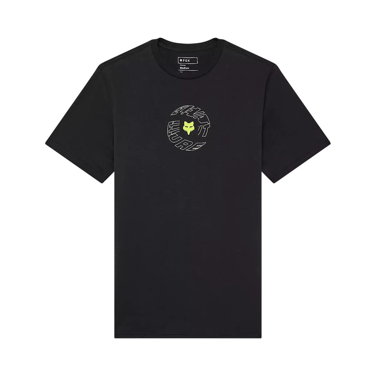 Fox Racing - Spiral Short Sleeve Premium Tee-Black (33433-001)