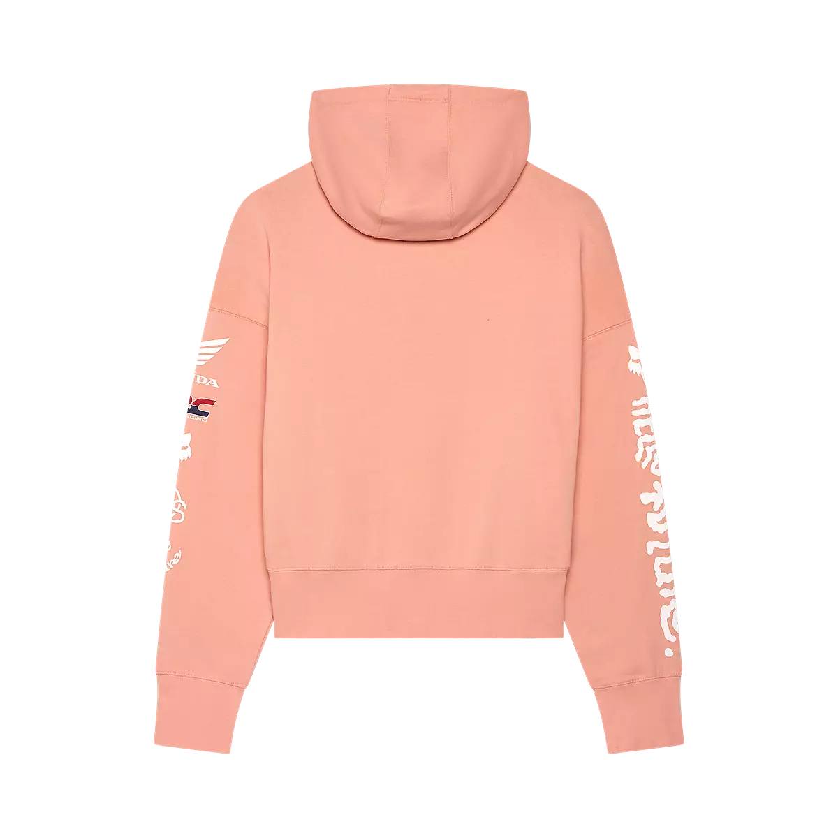 Fox Racing - Womens Fox X Honda Oversized Pullover Hoodie-Pale Pink (33574-273)