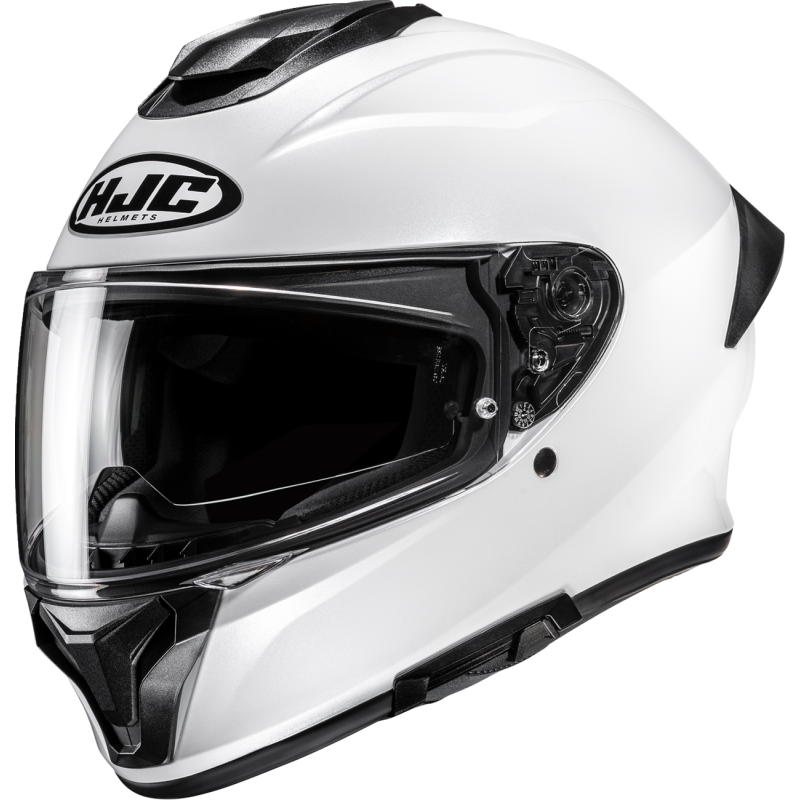 HJC C71 Pearl White