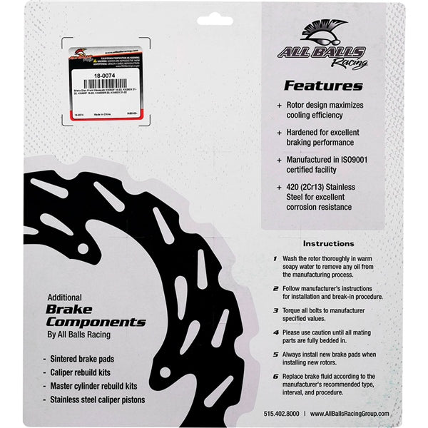 All Balls Racing - Brake Rotor (18-0074)