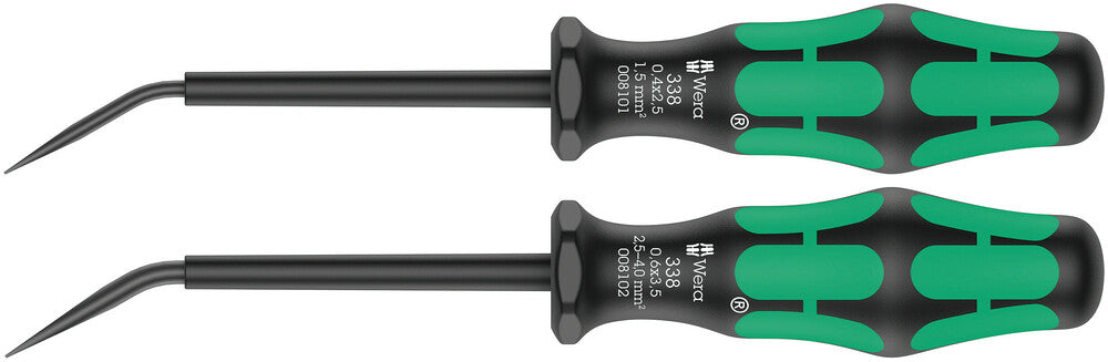 Wera Tools - 338/2 Set of actuation tools for terminal blocks (spring cages)