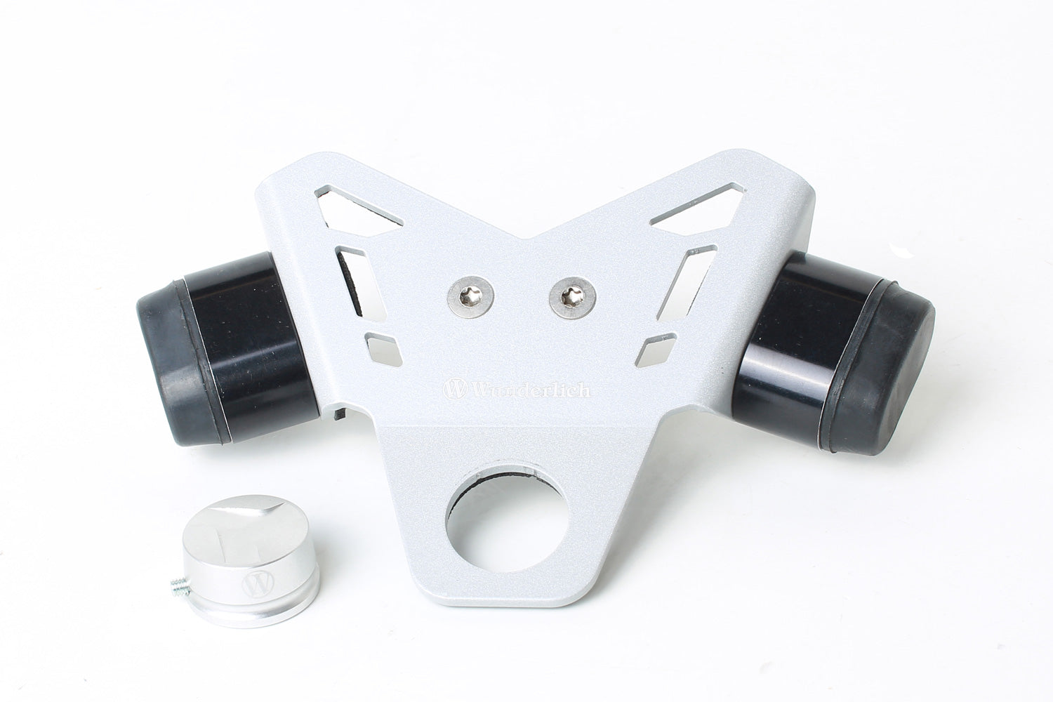 Steering stop silver R1200GS LC, bmw r1200gs lc steering stop, R1200GS LC steering protector Wunderlich